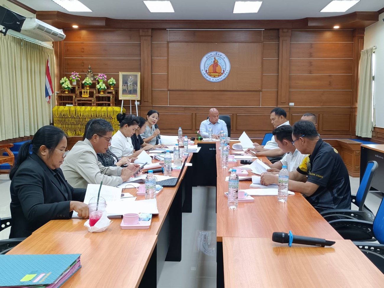 ประชุมคณะกรรมการสนับสนุนการจัดทำแผนองค์การบริหารส่วนตำบลเสิงสาง เรื่องการจัดทำแผนพัฒนาท้องถิ่น (พ.ศ.2571 - 2575)